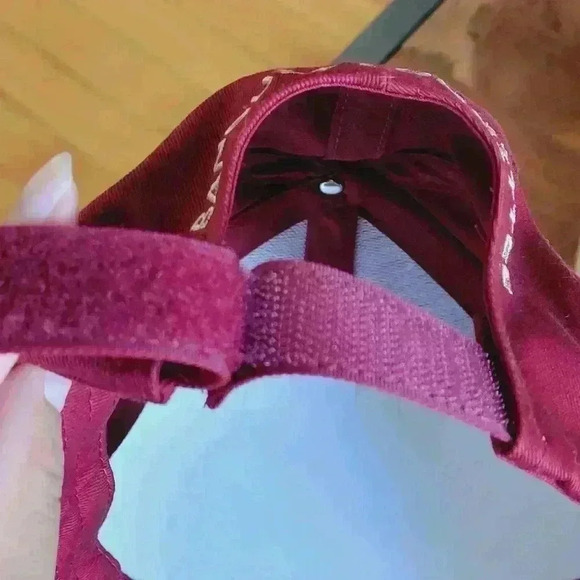 New W/O Tag Vintage Pheasants Forever Hunting Trucker Hat Adjustable Burgundy - Picture 8 of 8